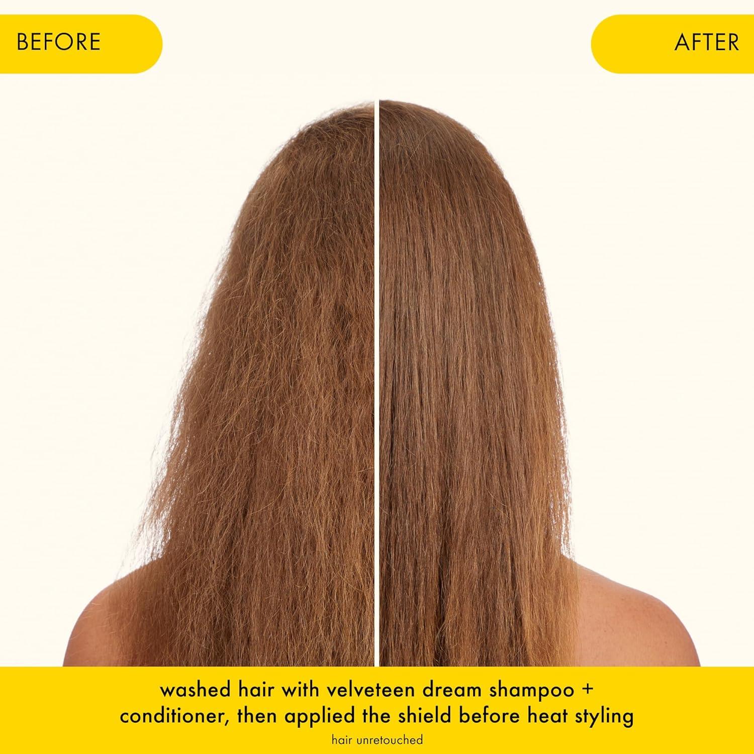 imageamika the shield antihumidity spray lightweight invisible heat protection spray contains UV filters for smooth frizz free hair53 Ounce Pack of 1