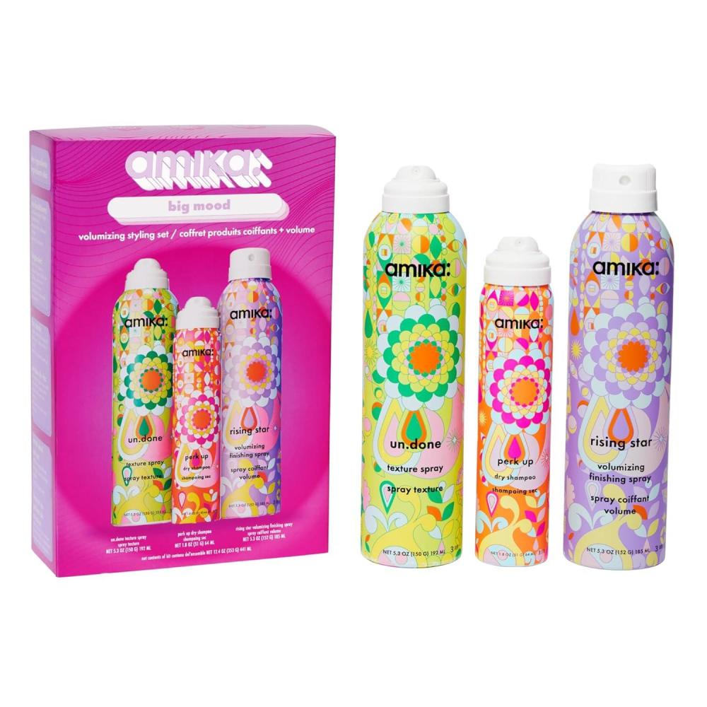 imageamika big mood volumizing styling set gift set for touchable volume texture