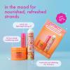 amika soft strand manifestation nourishing treat + style set | set for soft hair | for all hair types | full size soulfood, travel size perk up + superfruit star