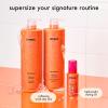 amika supersized superfruit nourish + style set | for fine-to-thick hair types 1-3c seeking softer and more conditioned hair, liter set for soft hair