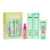 amika inner strength repair routine set | gift set for dry, damaged hair from bleach, color, chemical, or heat use