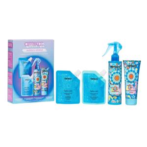 amika moisture-minded hydration routine set | gift set for dry hair, TSA travel approved