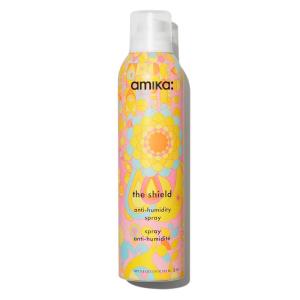 amika the shield anti-humidity spray | lightweight, invisible heat protection spray, contains UV filters, for smooth, frizz free hair(5.3 Ounce (Pack of 1))