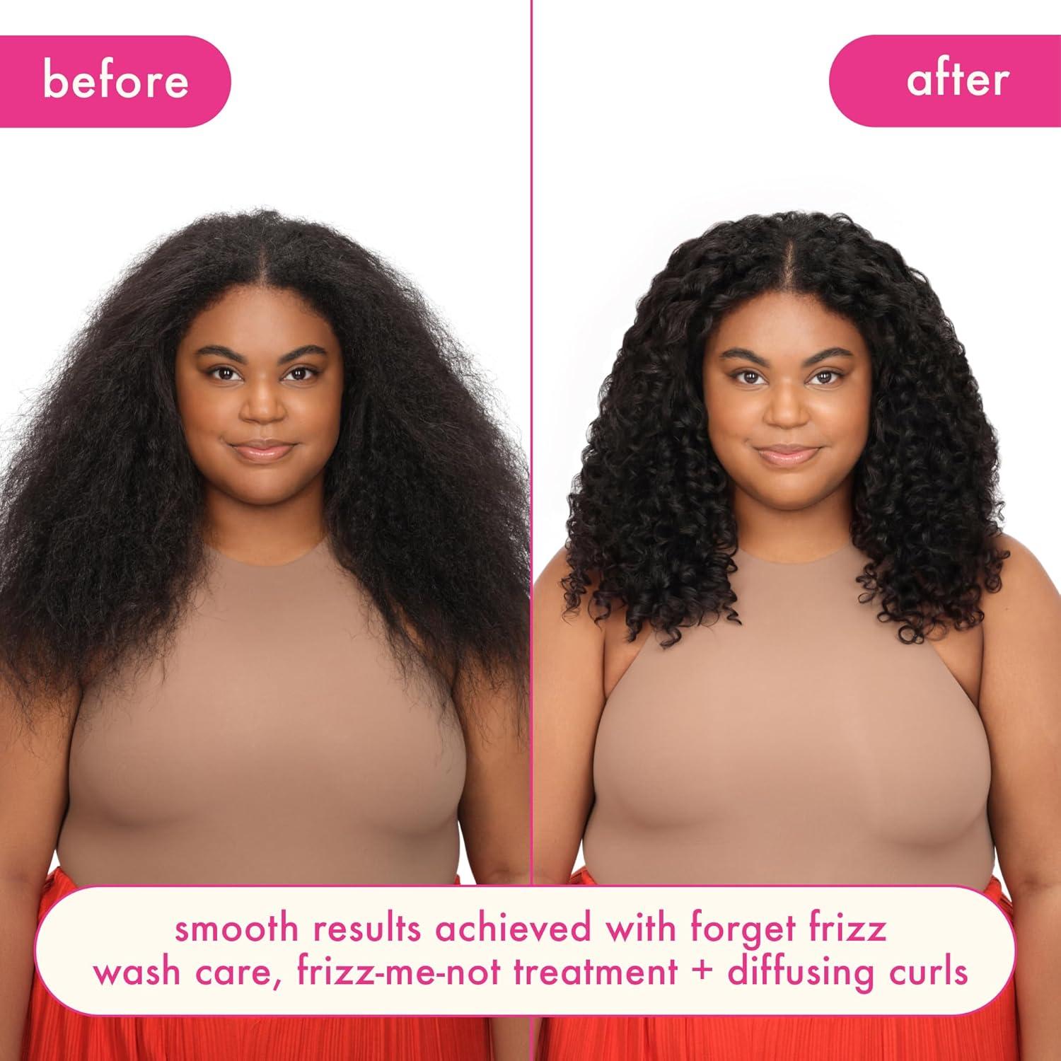 imageamika frizzmenot hydrating antifrizz treatment lightweight hydrating spray for medium to thick coarse hair types 2a4c humidity heat protection smooth frizz for up to 3 days2 Fl Oz Pack of 1