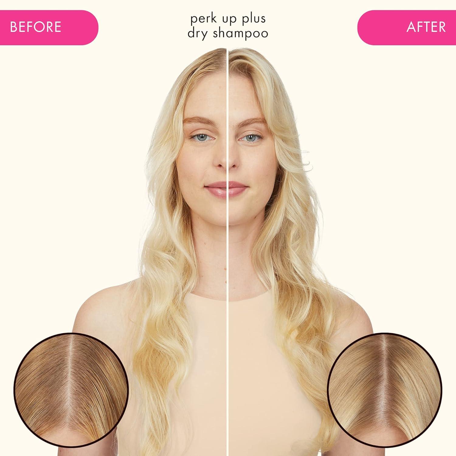 imageamika perk up plus extended clean dry shampoo lightweight buildable extend time even further between wash days invisible finish no white residue for all hair types53 Ounce Pack of 1