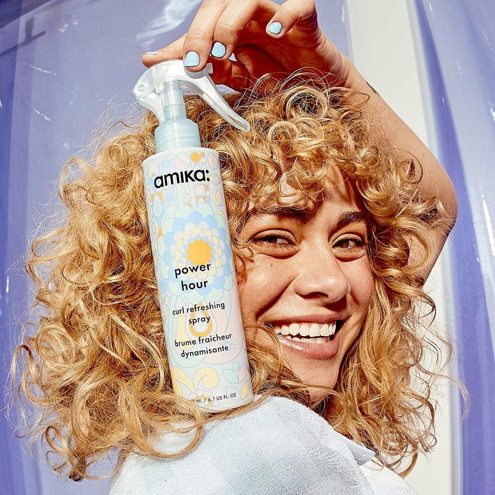 imageamika power hour curl refreshing spray