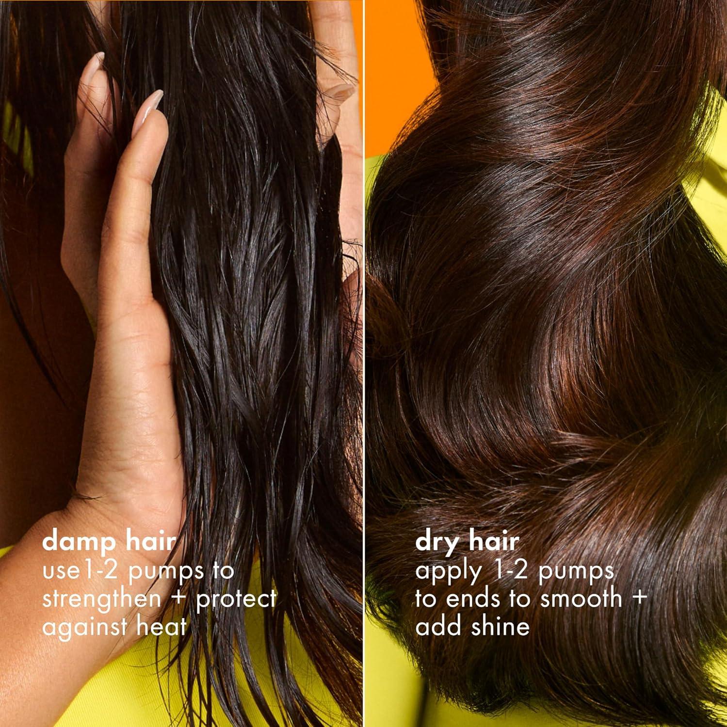 imageamika superfruit star lightweight hair styling heat defense oil heat protection strengthen reduce breakage smooth frizz add glossy shine for all hair types067 Fl Oz Pack of 1