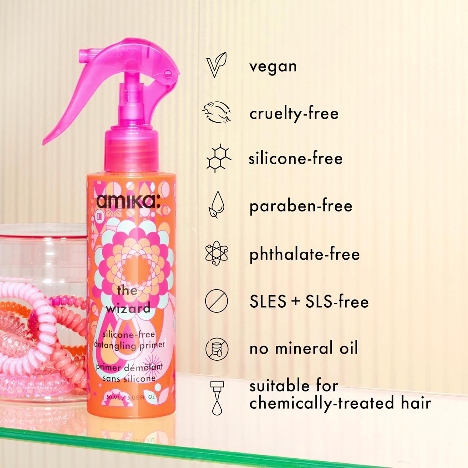 imageamika the wizard siliconefree detangling primer2 Fl Oz Pack of 1