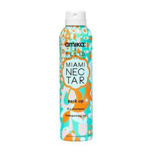 amika perk up talc-free dry shampoo | refreshes roots with a voluminous ‘oomph’ between washes, no white residue, absorbs oil + reduces odor, for all hair types(miami nectar)