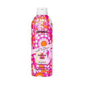 amika perk up ultra oil control dry shampoo | cleans + refreshes scalp + roots, absorbs + helps control oils, extends styles between washes, for all hair types with extra oily scalps(9.5 Ounce)
