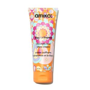 amika supernova moisture and shine cream, 3.3 Fl Oz(an uplifting blend of bright pink grapefruit  juicy apricot + warm vanilla)
