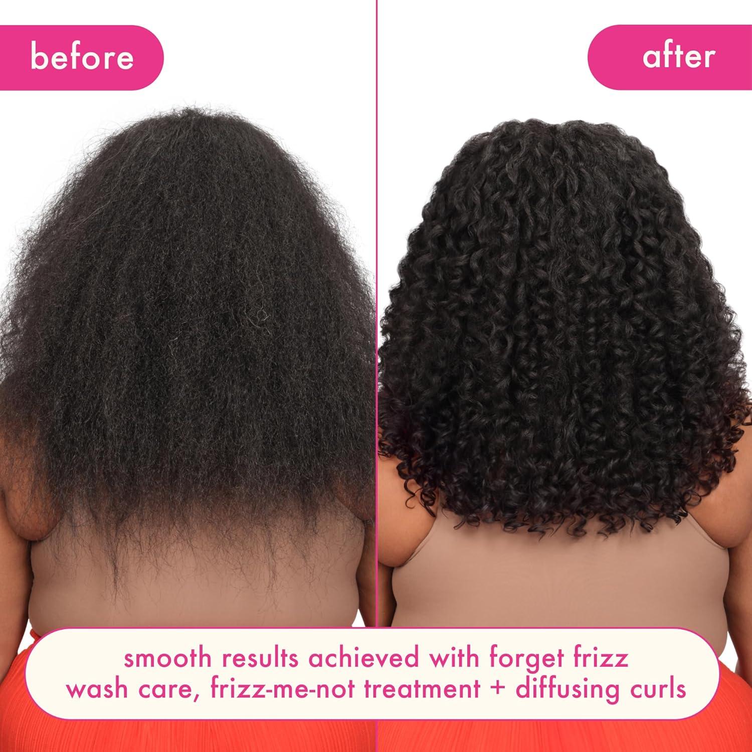 imageamika forget frizz antifrizz conditioner smoothing humidity protection up to 72 hour frizz control lightweight hydration for medium to thick coarse hair types 2a4c338 Fl Oz Pack of 1