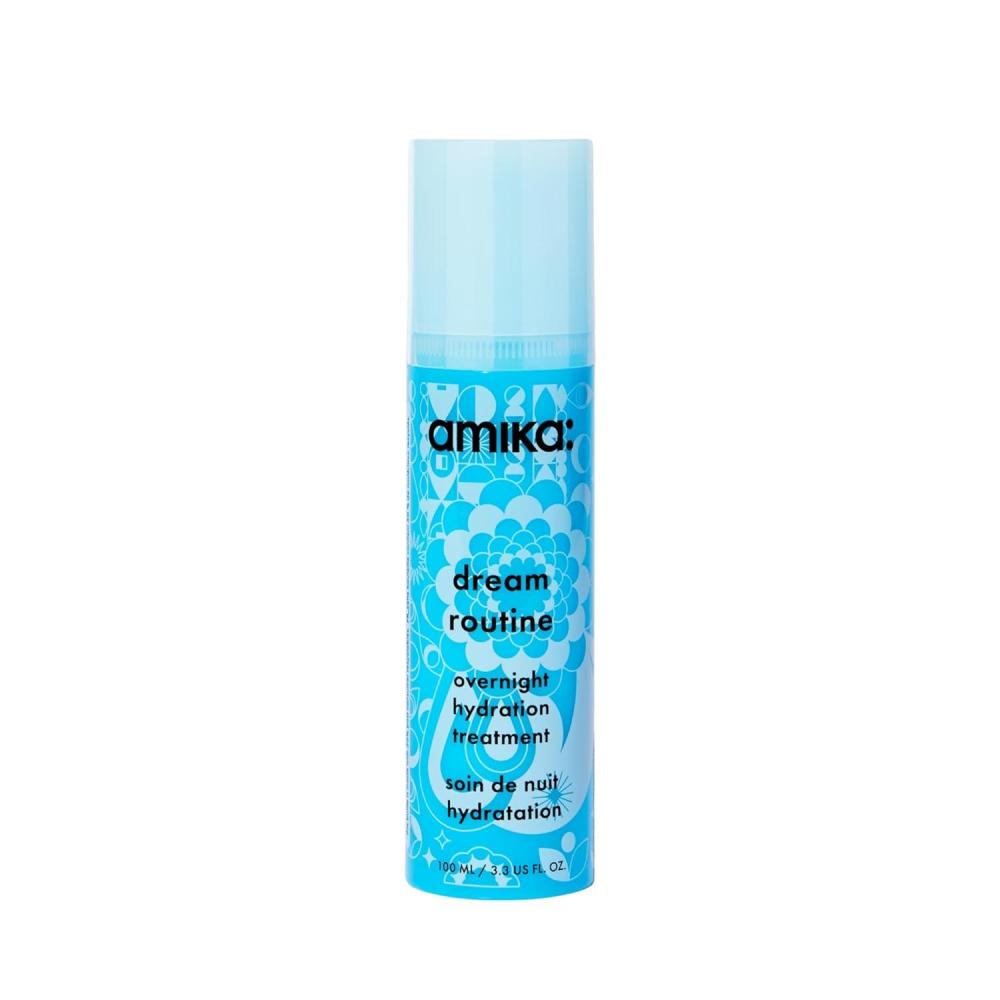 imageamika dream routine overnight hydrating hair mask no rinse leavein treatment for dry hair ultrahydrating with hyaluronic acid for longlasting moisture