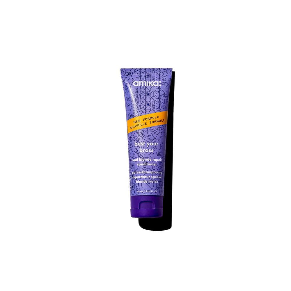 imageamika bust your brass cool blonde strength repair conditioner2 Fl Oz Pack of 1